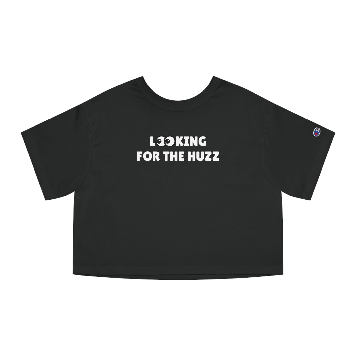 Looking For The Huzz Black Crop Top